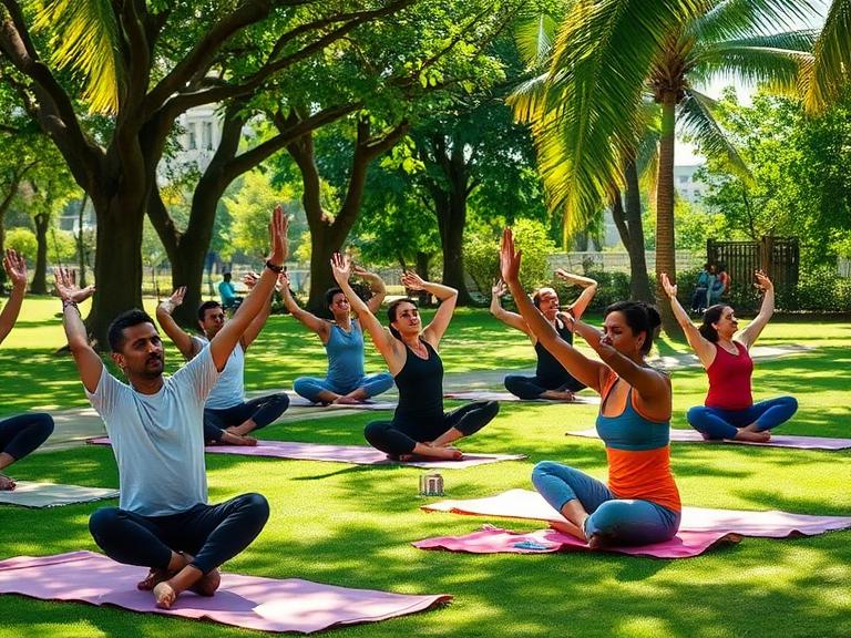 Best Morning Outdoor Yoga Classes in Chennai