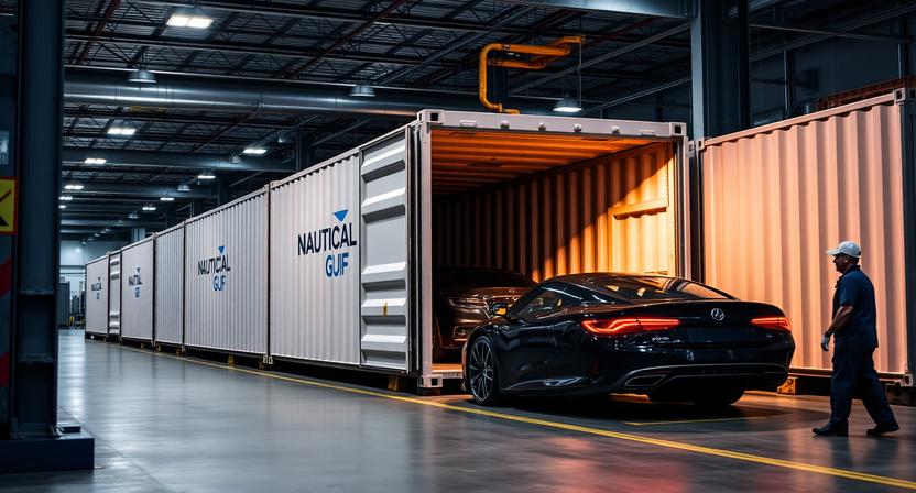 What is the difference between air and sea freight in Dubai