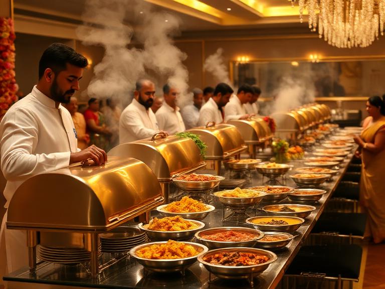 Veg catering per plate cost in Hyderabad